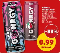 PENNY GÖNRYG Energy Drink Angebot