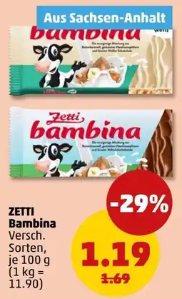 PENNY ZETTI Bambina Angebot