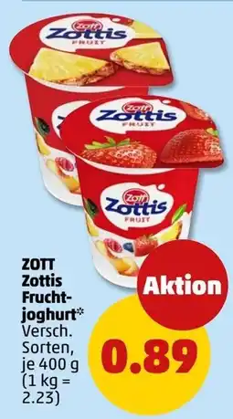 PENNY Zott Zottis Fruchtjoghurt Angebot