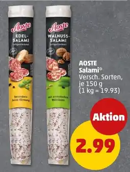PENNY Aoste Salami Angebot