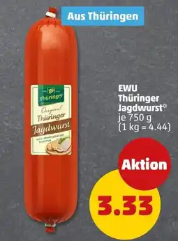 PENNY Thüringer Jagdwurst Angebot