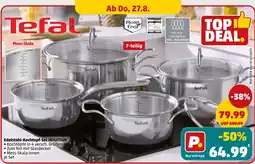 PENNY Tefal Edelstahl-Kochtopf-Set INTUITION Angebot