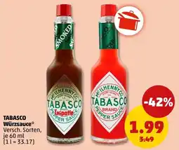 PENNY TABASCO Würzsauce Angebot
