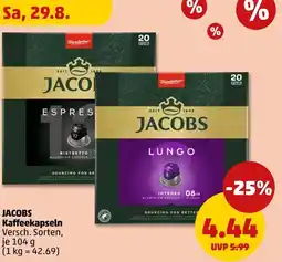 PENNY Jacobs Kaffeekapseln Angebot