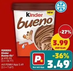 PENNY Kinder Bueno-Eis Angebot
