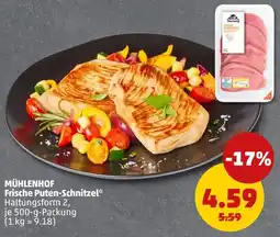 PENNY MÜHLENHOF Frische Puten-Schnitzel Angebot