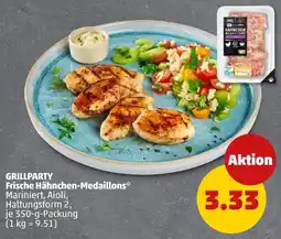 PENNY GRILLPARTY Frische Hähnchen-Medaillons Angebot