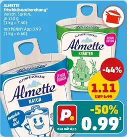 PENNY Almette Frischkäsezubereitung Angebot