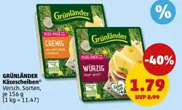 PENNY Grünländer Käsescheiben Angebot