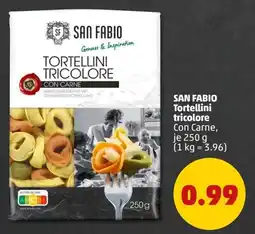 PENNY SAN FABIO Tortellini tricolore Con Carne Angebot