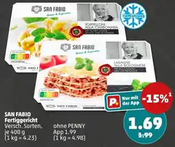 PENNY SAN FABIO Fertiggericht Angebot