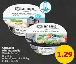 PENNY SAN FABIO Mini Mozzarella Angebot