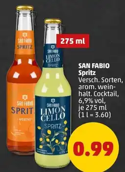 PENNY SAN FABIO Spritz Angebot