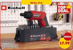 PENNY Stab-Akkuschrauber-Set Einhell Angebot