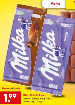 Netto Marken-Discount Milka Schokolade Angebot