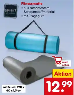 Netto Marken-Discount Fitnessmatte Angebot