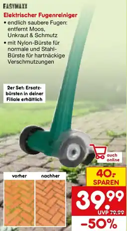Netto Marken-Discount Easymaxx Elektrischer Fugenreiniger Angebot