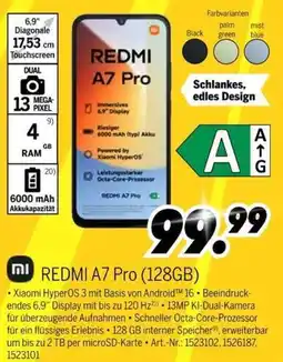 MEDIMAX REDMI A7 Pro (128GB) Angebot