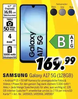 MEDIMAX SAMSUNG Galaxy A17 5G (128GB) Angebot