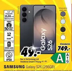 MEDIMAX SAMSUNG Galaxy S26 (256GB) Angebot