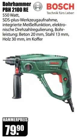 V Baumarkt Bohrhammer PBH 2100 RE Angebot