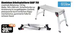V Baumarkt Aluminium Arbeitsplattform GAAP 760 Angebot