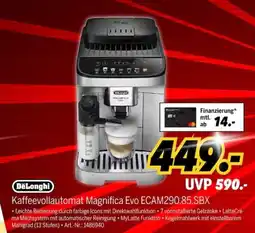 MEDIMAX DeLonghi Kaffeevollautomat Magnifica Evo ECAM290.85.SBX Angebot