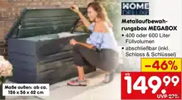 Netto Marken-Discount HOME DELUXE Metallaufbewahrungsbox MEGABOX Angebot
