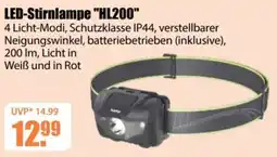 V Baumarkt LED-Stirnlampe "HL200" Angebot