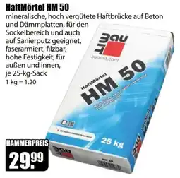 V Baumarkt HaftMörtel HM 50 Angebot