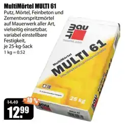 V Baumarkt MultiMörtel MULTI 61 Angebot