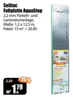 V Baumarkt Selitac Faltplatte AquaStop Angebot