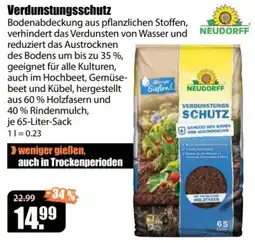 V Baumarkt Verdunstungsschutz NEUDORFF Angebot
