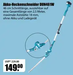 V Baumarkt Akku-Heckenschneider DUN461W Angebot