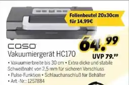 MEDIMAX Caso Vakuumiergerät HC170 Angebot