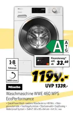 MEDIMAX Waschmaschine WWE 460 WPS EcoPerformance Angebot