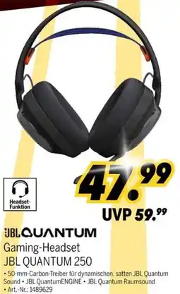 MEDIMAX Gaming-Headset JBL QUANTUM 250 Angebot