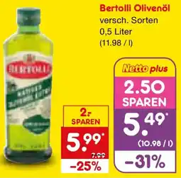 Netto Marken-Discount Bertolli Olivenöl Angebot