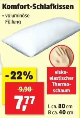 Thomas Philipps Komfort-Schlafkissen Angebot