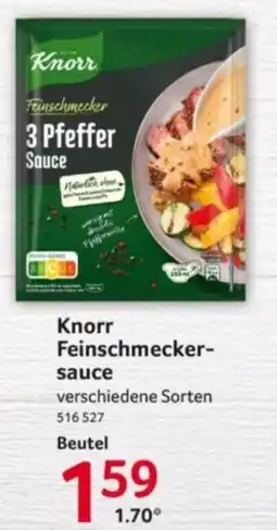 Selgros Knorr Feinschmecker-sauce Angebot