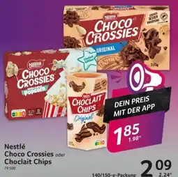 Selgros Nestlé Choco Crossies oder ChoclaIt Chips Angebot