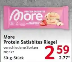 Selgros More Protein Satisbites Riegel Angebot