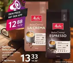 Selgros Melitta Bella Crema Angebot