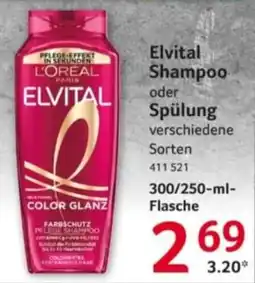 Selgros L'Oréal Elvital Shampoo Angebot