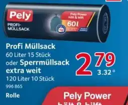 Selgros Pely Profi Müllsack Angebot