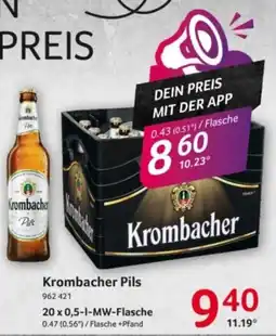 Selgros Krombacher Pils Angebot