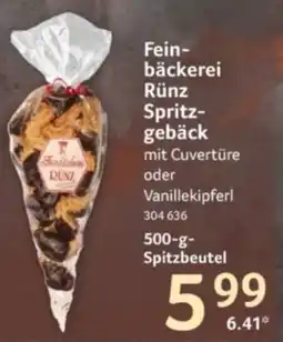 Selgros Fein-bäckerei Rünz Spritzgebäck Angebot