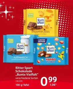 Selgros Ritter Sport Schokolade Angebot