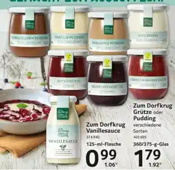 Selgros Zum Dorfkrug Vanillesauce Angebot