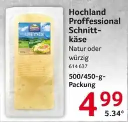 Selgros Hochland Proffessional Schnittkäse Angebot